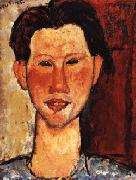 Amedeo Modigliani Chaim Soutine oil on canvas